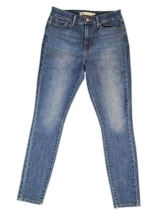 Signature by Levi Strauss High Rise Skinny Dark 8M W29 Blue Jeans Medium Wash - Bild 1 von 6