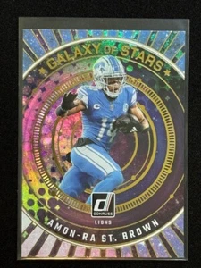 2024 Panini Donruss - Galaxy of Stars #GOS-ASB Amon-Ra St. Brown LIONS - Picture 1 of 4