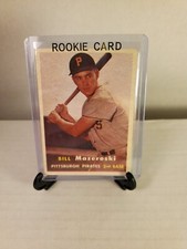 1957 Topps #24 Bill Mazeroski Rookie Card