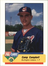 1994 Burlington Indians Fleer/ProCards #3785 Camp Campbell