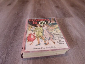 VINTAGE 1924 GRAMPA IN OZ BY RUTH PLUMLY THOMPSON FRANK BAUM HARDCOVER BOOK - Picture 1 of 9