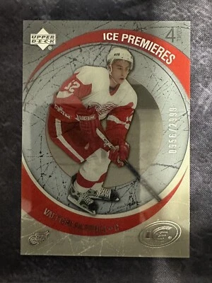 2005-06 Upper Deck Ice Premieres 252 Valtteri Filppula Detroit Red Wings - Image 1 of 2