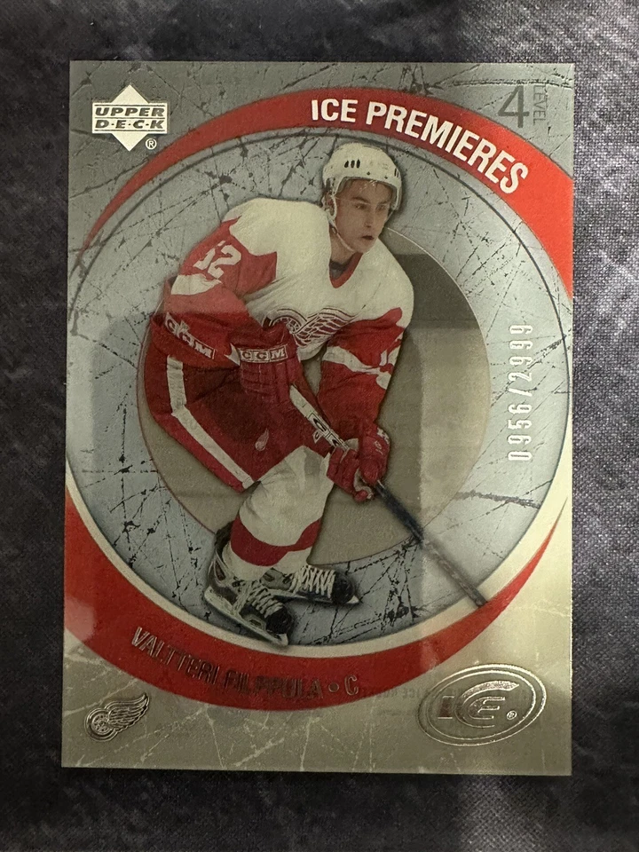 2005-06 Upper Deck Ice Premieres 252 Valtteri Filppula Detroit Red Wings - Image 1 of 2