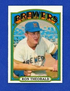 1972 Topps Baseball #77 Ron Theobald RC Rookie Milwaukee Brewers - Picture 1 of 2
