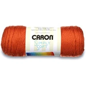 Hilo De Tejer Acrylic Aran Caron Simply Soft 170g - 9765 Calabaza - Imagen 1 de 1