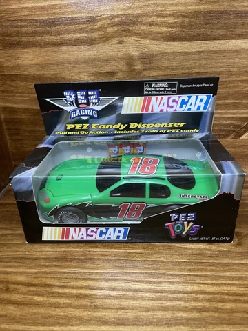 Bobby Labonte #18 NASCAR  Pontiac DieCast Race Car Pez Candy Dispenser Racing Cover