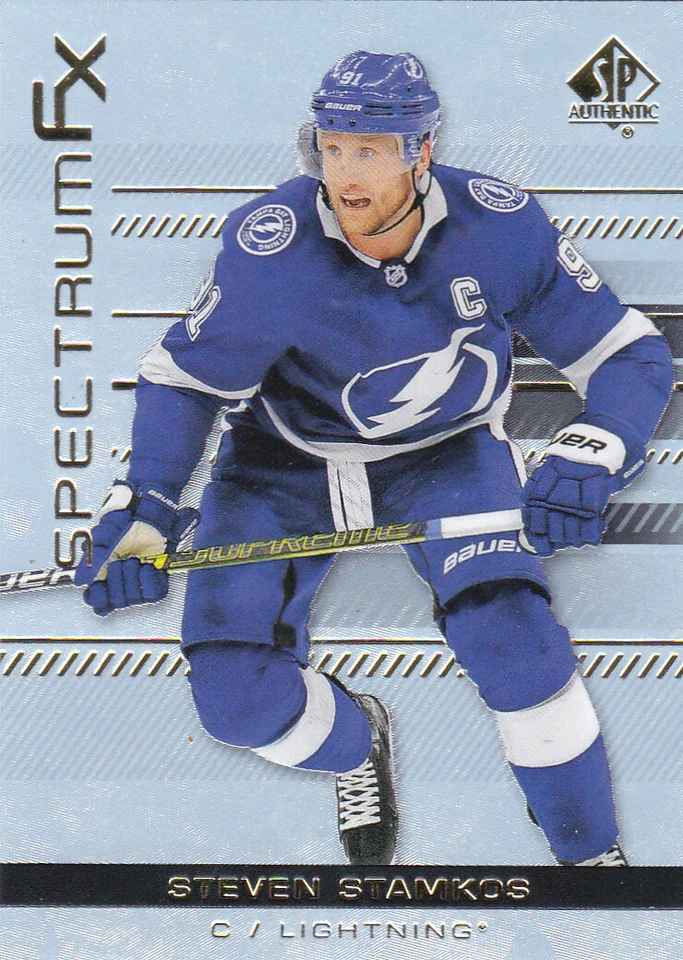 19/20 SP AUTÉNTICO...STEVEN STAMKOS...SPECTRUM FX...SIN RAYAR...# S-25...RELÁMPA Foto 1 de 1