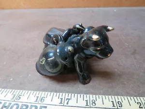 Toro Negro con Jarras Japón Sal y Pimienta De Colección - Imagen 1 de 4