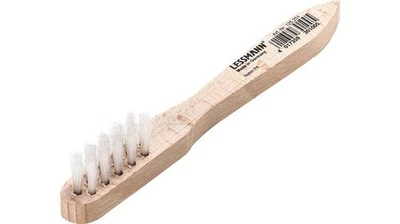 LESSMANN Zündkerzenbürste Länge 150 mm 0,3 mm Nylon PA glatt 3-reihig - Bild 1 von 2