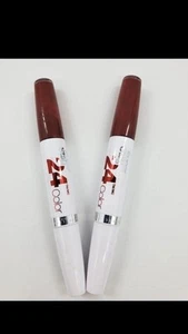2x Maybelline SuperStay 24, 2-Step Liquid Lipstick 005 Everlasting Wine #005 - Picture 1 of 3