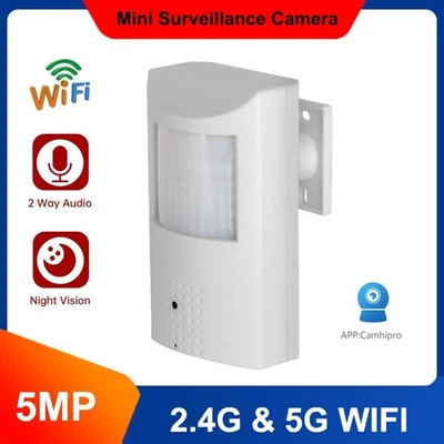 5 MP 2.4G+5G WIFI PIR Style 940NM IR Night Vison 2-Wege Audio PoE Kamera - Bild 1 von 4