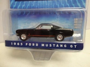 Greenlight 1965 FORD MUSTANG GT Schwarz '65 w/RR Die STAMPEDE Serie 1 - Bild 1 von 3