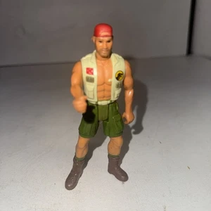 Kenner Jurassic Park Lost World Harpoon Harrison Action Figure 4.5" 1993 - Picture 1 of 3
