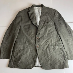 Giacca blazer uomo Lauren Ralph Lauren kaki 2 bottoni taglia 44R - Foto 1 di 7