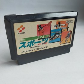 Konamic Sports In Seoul Konami pre-owned Nintendo Famicom NES Te