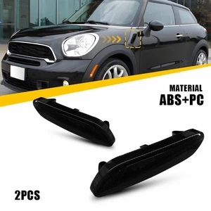 Smoke Upgrade LED Front Side Marker Light Lamps For MINI Cooper R60 R61 11-16 J - Picture 1 of 10