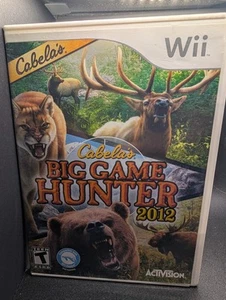 Cabelas Big Game Hunter 2012 - Nintendo Wii - CIB - Tested & Working - Picture 1 of 3