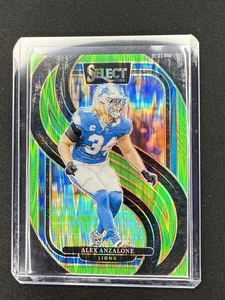 Panini Select Premier Alex Anzalone Green Shock Prizm 2024/499 Lions #104 - Imagen 1 de 2