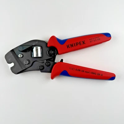 KNIPEX 975309 | Front Load Self Adjusting Wire Ferrule Crimper 28AWG - 6 AWG - Image 1 of 3