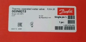 Danfoss FJVA 20 Ventil Thermostatventil ohne Fühler +25/+65C , G3/4" 003N8215 - Bild 1 von 4