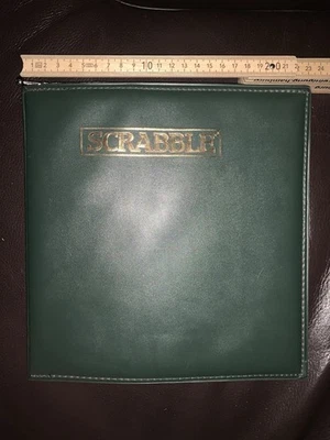Scrabble Reise - Kunstleder Mappe Mattel - Vollständig- Neuwertig. - Bild 1 von 3