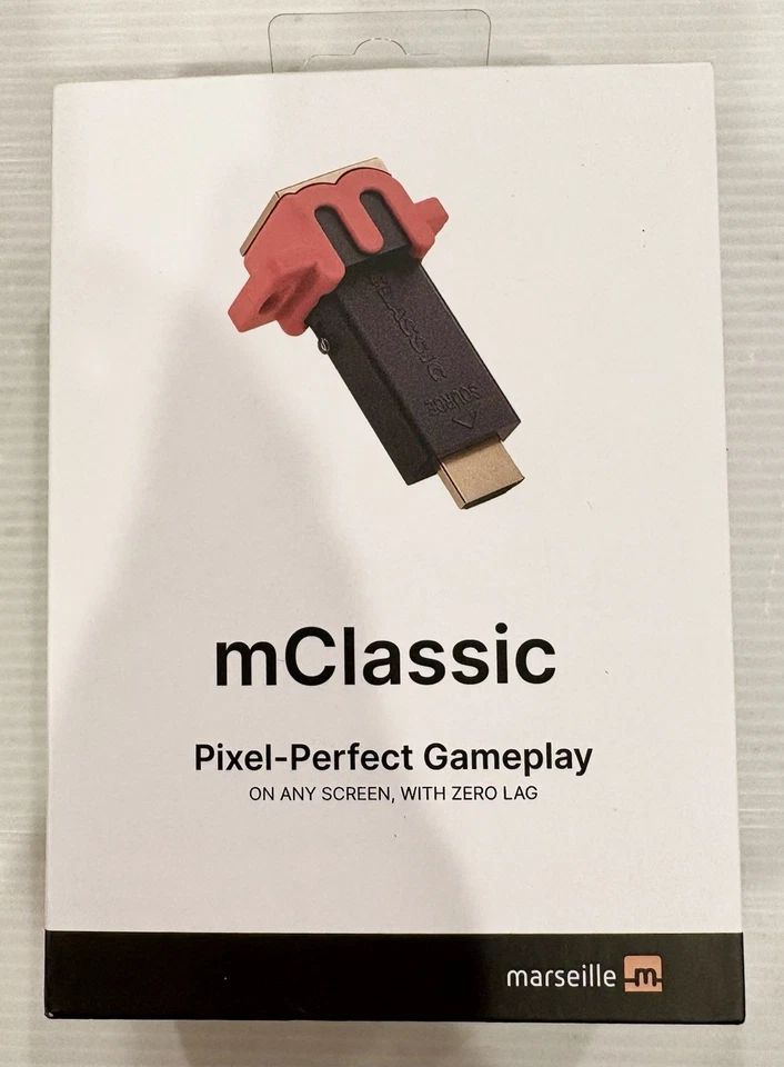 Marseille mClassic Pixel Enhancer & Upscaler 4 Nintendo, PlayStation, & more NEW - Image 1 of 4