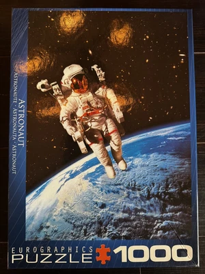 Eurographics Puzzle Space Astronaut 1000 Piece  6000-3927 Pre-Owned - Image 1 of 4