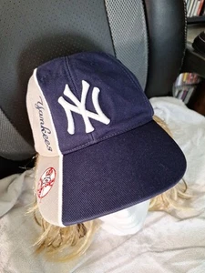 New York Yankees Vintage Offical Team Hat MLB Free Shipping Rare On Ebay Good! - Picture 1 of 6