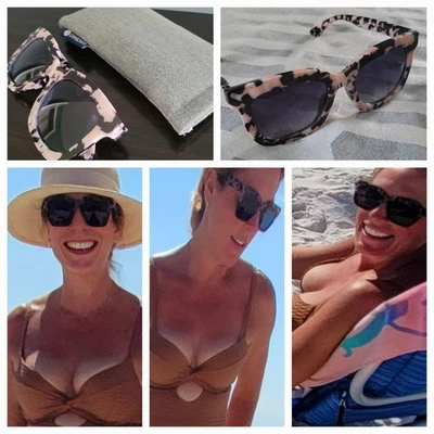 Women's Peepers Center Stage Weekender Polarized Sunglasses Gray Tortoise - Image 1 of 4