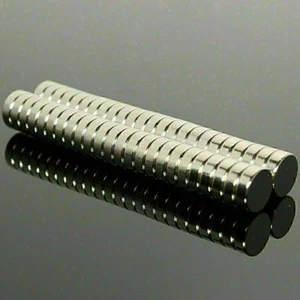 N35 Strong Permanet Rare Earth Magnet Cylinder Disc Neodymium Magnets lWsvPMt - Picture 1 of 15