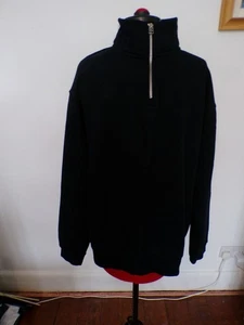 New With Tags--Men's Zara Navy Jumper Size Large (1) - Picture 1 of 8