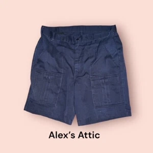 NEW Horace Small Cargo Shorts Mens Size 34 Blue Uniform Police Security Short - Picture 1 of 3