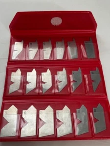 18 Piece Angle Gauge Set, 5 to 90 Degree with Pouch Case - Y113 - Picture 1 of 3