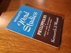 Kenneth S. Wuest Word Studies Philippians paperback 1975 - Picture 1 of 14