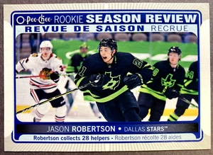2021-22 O-Pee-Chee Rookie Season Highlights #545 Jason Robertson Dallas Stars - Picture 1 of 1