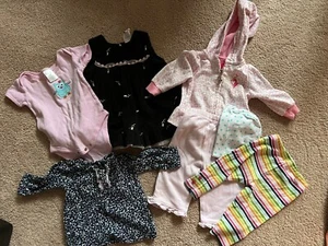 Pantalones de vestir Carters Baby Phat y otros, bebés niñas TopLote de 7 talla 3-6 meses - Imagen 1 de 10