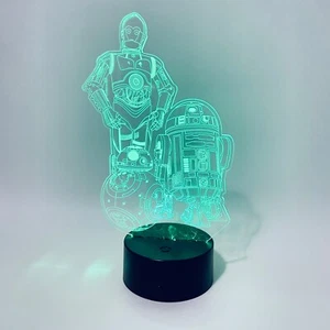 Star Wars Acrylic Color Changing Night Light - Picture 1 of 20