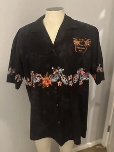 Winnie Fashion-Mens Vintage Hawaiian Shirt 2XL Rare! 2005 Peku Leku Run! - Picture 1 of 16