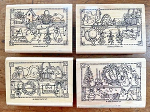 Stampin Up Shelf Give Thanks, Let it Snow, Bloom, Earth Laughs in Flowers  (4) - Picture 1 of 6