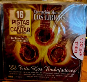 16 Pistas De Cantar Como El Trio Los Embajadores Karaoke CD Sealed Columbia - Picture 1 of 2