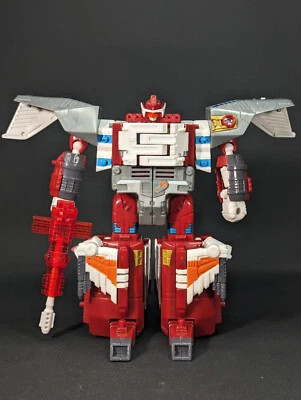 Transformers Superlink Skyfire complete SC-05 Takara Energon Jetfire 2003 - Image 1 of 4