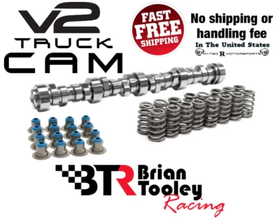 BTR LS Truck Stage 2 V2 Cam Kit Vortec 4.8 5.3 6.0 Brian Tooley Racing Camshaft - Image 1 of 4