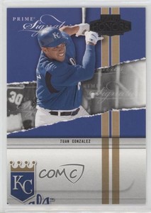 2004 Playoff Honors Prime Signatures /2500 Juan Gonzalez #PS-22