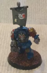 Warhammer 40,000 Ultramarines Space Marine Librarian in Terminator Armour - Picture 1 of 5