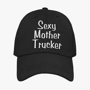 Funny Truck Driver Cap Sexy Mother Trucker Trucking Adult Novelty Headwear Gift - Picture 1 of 6