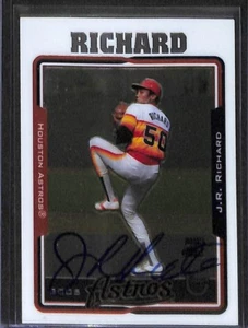Topps Finest Retired Signatures 2005 #TA-JR J.R. Richard - Imagen 1 de 2