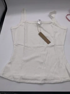 Abonlen Womens Tank Tops Ribbed Sleeveless Tops for Women Scoop Size S - Picture 1 of 5