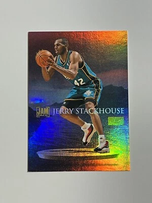 Jerry Stackhouse 1998-99 SkyBox Detroit Pistons #46 Foil Card - Image 1 of 2