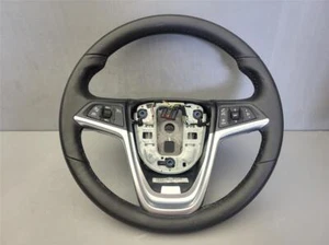 OEM 2014-2017 Buick Verano Black Leather Steering Wheel Audio Pre Crash & Cruise - Picture 1 of 13