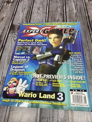 Expert Gamer Magazine #74 Perfect Dark Wario Land - Image 1 of 4